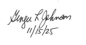 Ginger's Signature